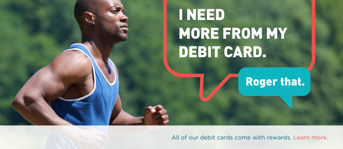 Thank you for using your debit card!  Redeeming your points is easy! Create an account today, browse the site and start redeeming your points for great gifts.